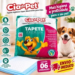 Tapete Higiênico Cachorro Cães Super Absorvente Antiodor