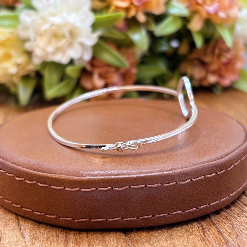 Bracelete Losango Vazado em Prata 925 - Elegante e sofisticado — imagem 2 de 2