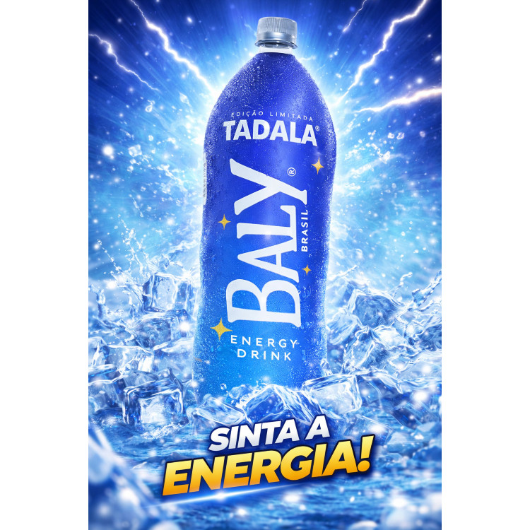 Energético Baly Tadala 2 Litros 1 unidade  - Edição Limitada Original - ENVIO RÁPIDO