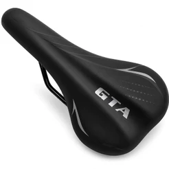 Selim Bicicleta GTA Banco Bike Anatômico Confortável Para MTB Speed Sela Para Universal Preto Macio