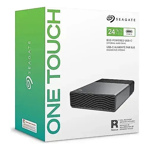 Hd Externo 8tb Seagate PORTATIL ONE TOUCH USB-C Cinza-escuro