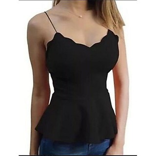 Blusa Nuvem Peplum Rodadinha Malha Crepe Blusinha  Veraõ Balada