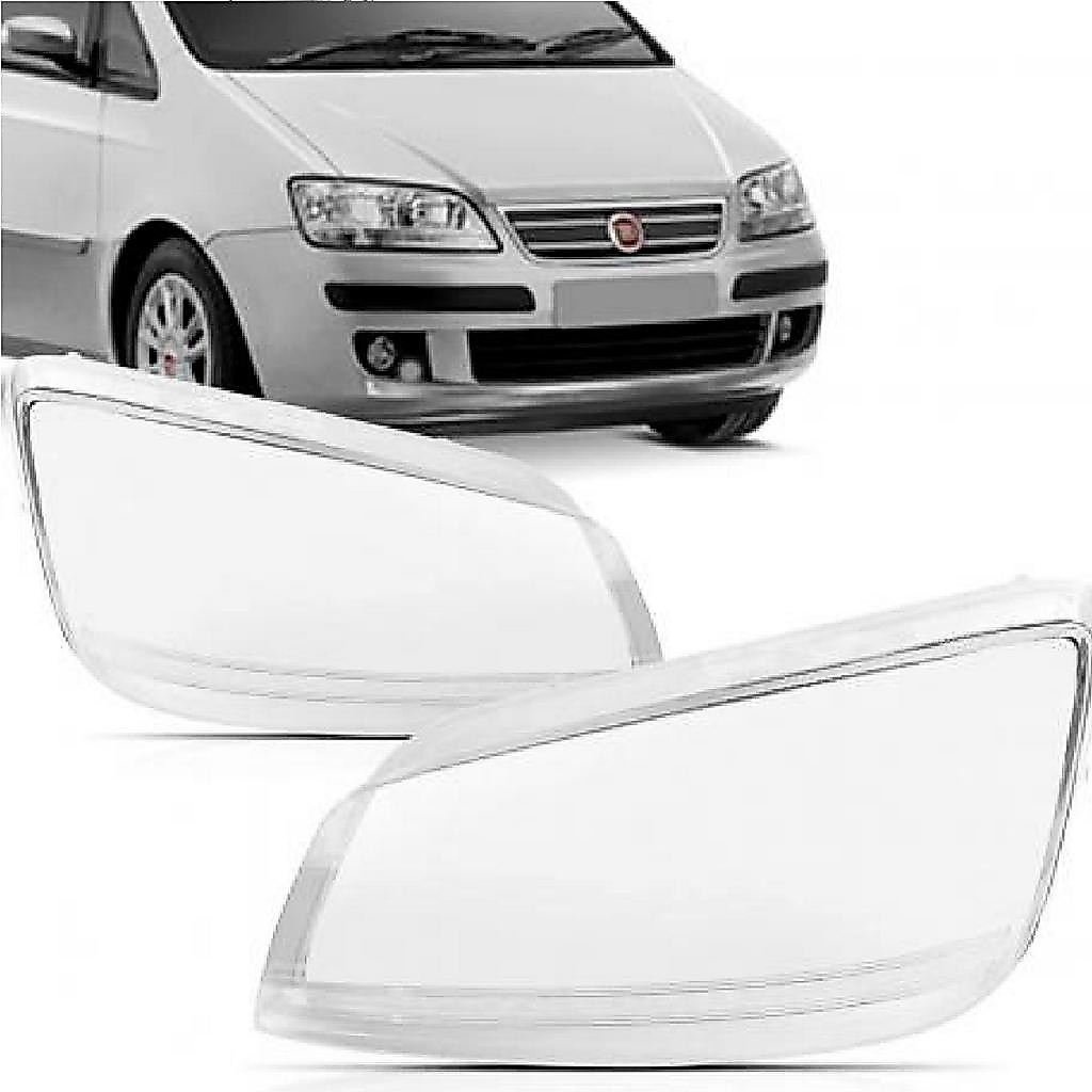 Lente Farol Principal Fiat Idea 2006 2007 2008 2009