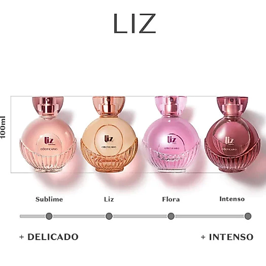 O Boticário Liz Colônia 100ml (Escolha a Sua)