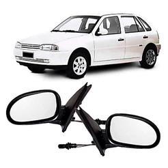Retrovisor Gol Parati G2 Bola 96 97 98 99 4 Portas C/Controle Unidade ou Par