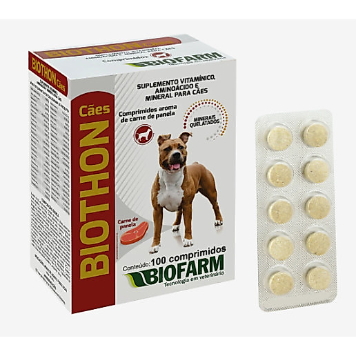 Suplemento para Engordar Cães Biothon - 10 Comprimidos | Envio Imediato