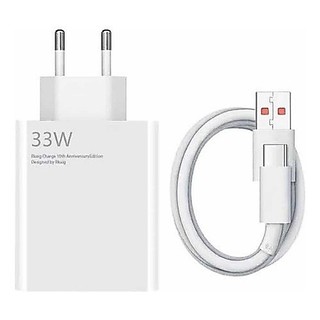 Carregador Turbo 33w compativel para Xiaomi Redmi Note 10s 9s Note 11 12