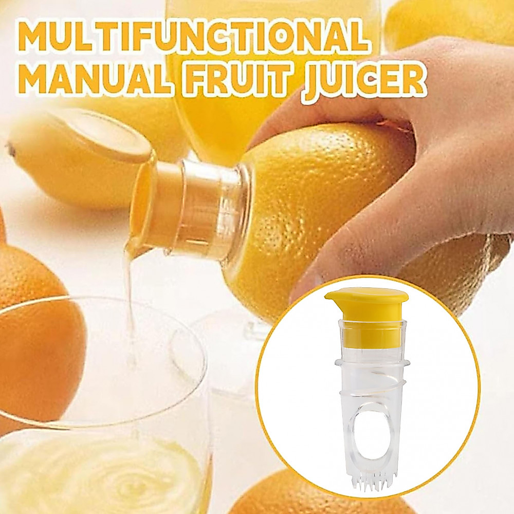 Manual Portátil Espremedor De Laranja Suco Espremer Pulverizador Ferramenta Frutas Limão Imprensa Com Filtro Embutido Pa