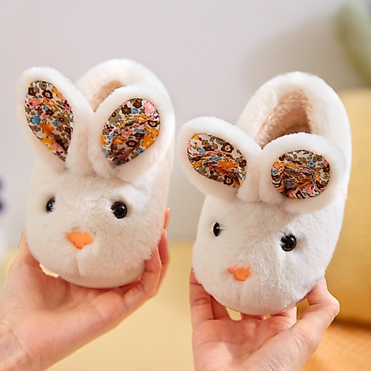 Pantufa De Desenho Animado infantil De Inverno Quente Meninos Meninas Aplicável Antiderrapante macio