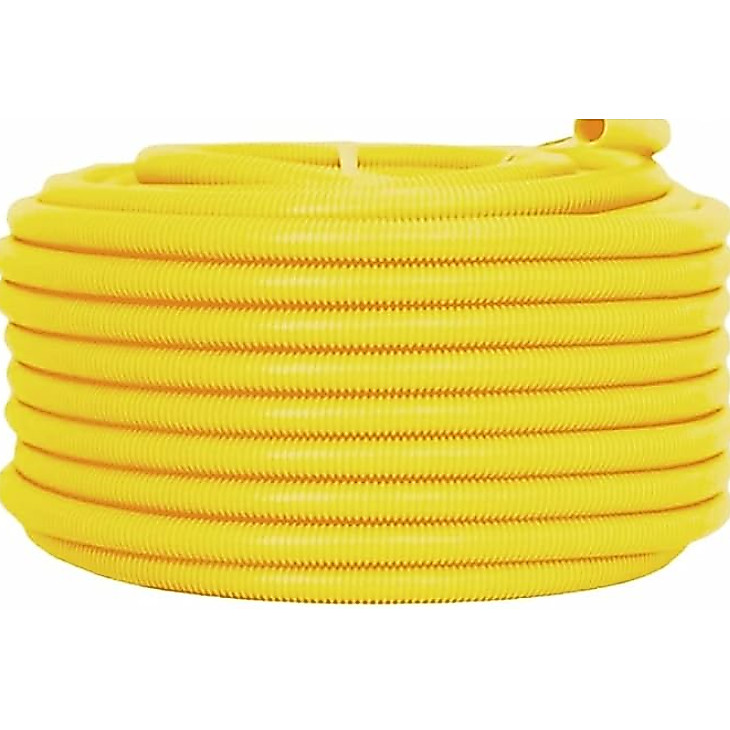 CONDUÍTE CORRUGADO AMARELO FORTLEV 3/4