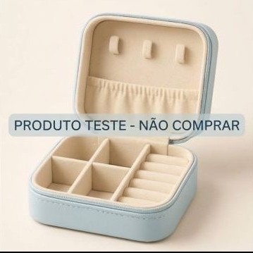 Porta Jóias De Bolsa Para Viagem Portátil | Organizador Multifuncional para Bijuterias