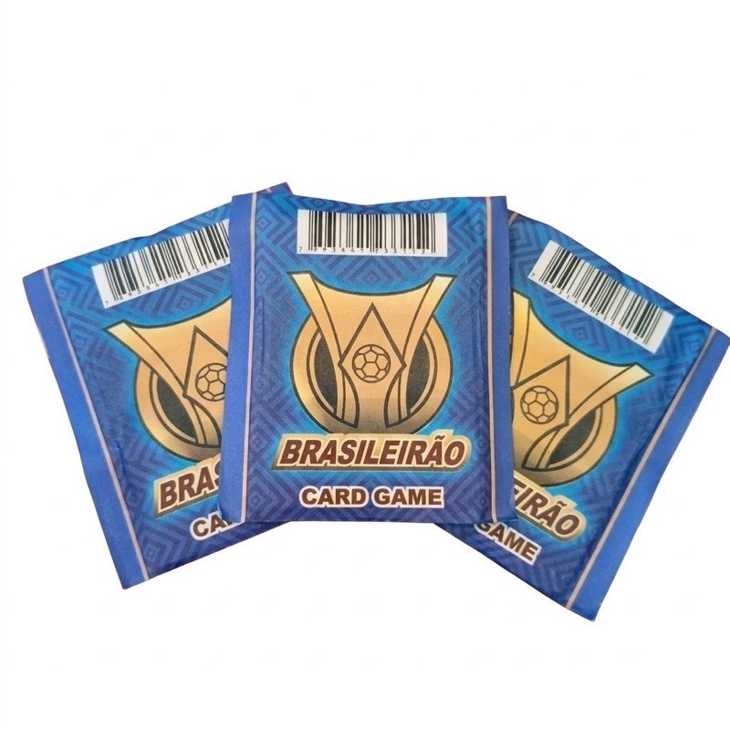 Kit 200 Cards Brasileirão 2026 50 Pacotinhos Fechados