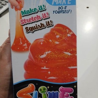 mix SLIME , make it! stretch it! , Squish it !