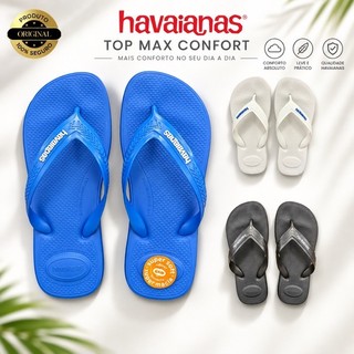 Chinelo Havaianas Masculino Top Max Confort Ortopédico Macio Conforto Sandália Maculino Original Lançamento