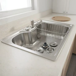 Cuba Gourmet Inox 201 Cozinha Pia 60x42 Completa Comprar Kit Com Acessórios
