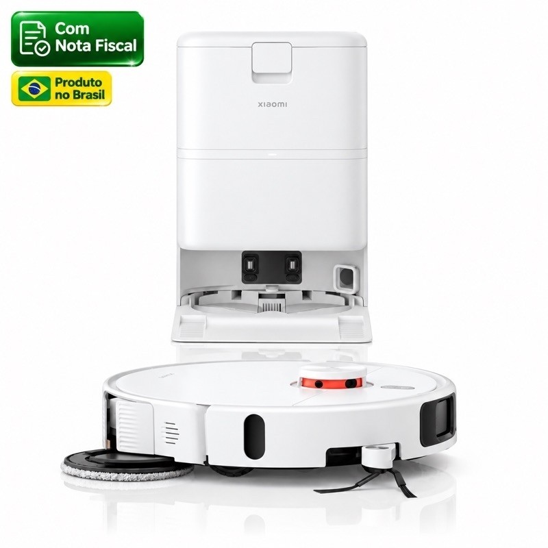 Robô Aspirador Mi H50 Pro Com Mop Branco 127/220v