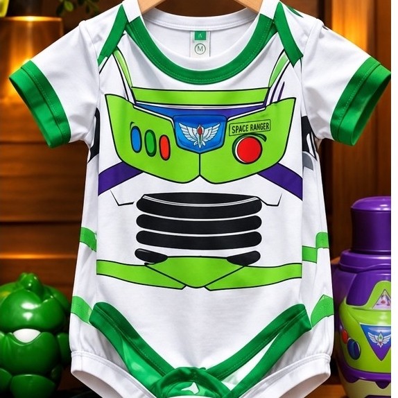 Body Infantil Bebê Menino Menina Estampado Diversos Desenhos Manga Curta Algodão Confortável Macio Casual Roupa de Bebê