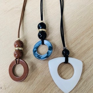 Kit de Colar longo Feminino 3 uni