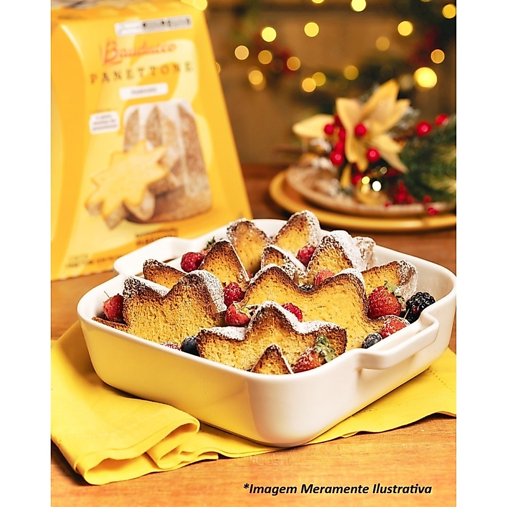 Panettone Pandoro Bauducco Fermentação Natural 500g — imagem 2 de 2