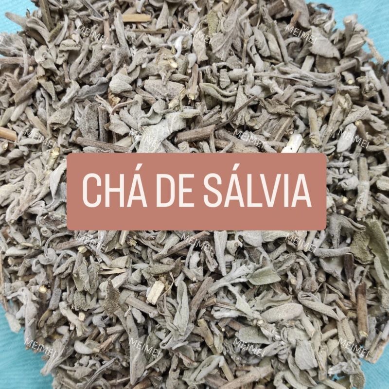 CHÁ DE SÁLVIA À GRANEL Preço p/100g ou 300g ou 500g
