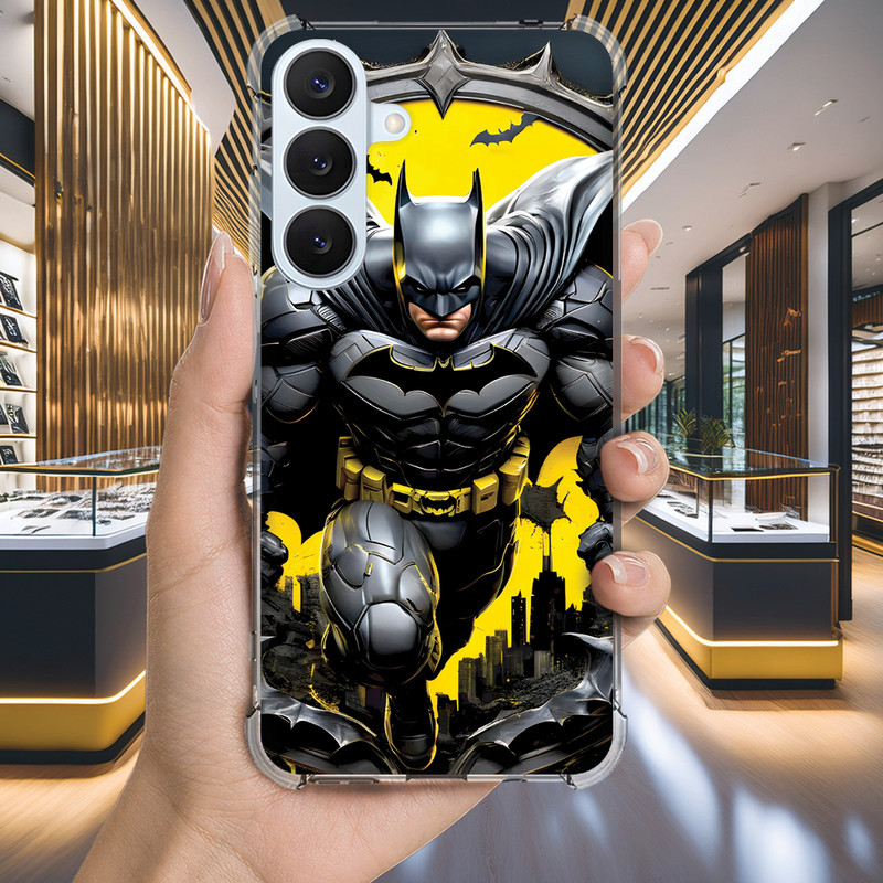 Capa Capinha GALAXY A24 A23 A22 A21S A21 A20S A20 A17 A16 A15 A14 Anti-impacto Personalizada geek BATMAN morcego (3448)