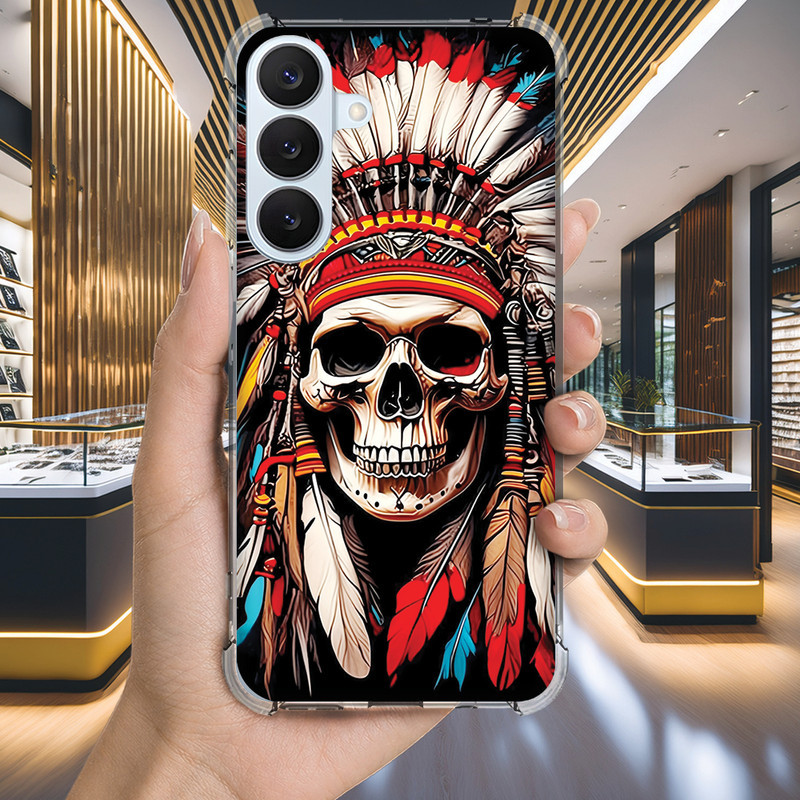 Capa Capinha GALAXY A32 A31 A30 A25 A04S A04E A04 A03 CORE A02S A02 A01 Anti-impacto Personalizada caveira DARK (3399)