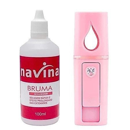 Kit Nano Mister + Bruma Navina Alongamento Cilios Lash