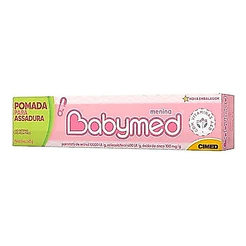 Babymed Menina Pomada Para Prevenção De Assaduras 45g