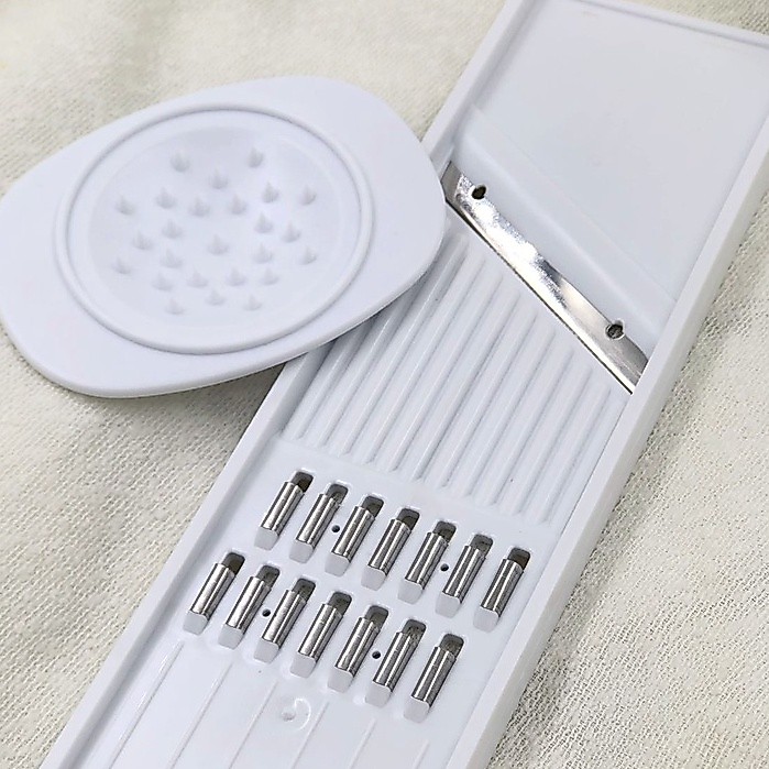 Descascador 24x7.8cm Cortador Ralador Para Legumes Saladas Dupla Face Keita