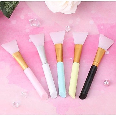 Pincel silicone máscara de argila diversas colorido