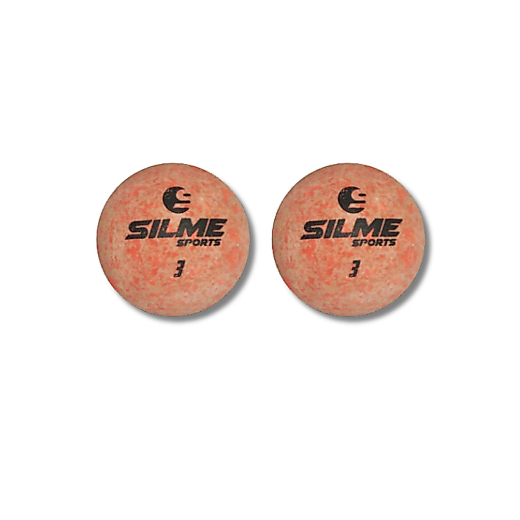 Kit c/ 2 Bolas de Frescobol Reciclada Borracha N3 - Silme