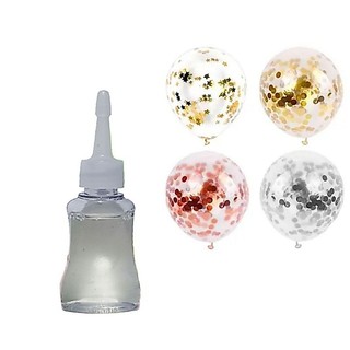 Gel Cola de Balão Cola Confete 30ml 01 Unidade Cola para colar Glitter em Balões Bubble Bexiga