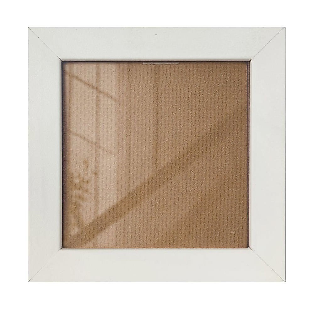Kit 10 Molduras Quadro BRANCO 10x10 Com VIDRO Ou ACETATO