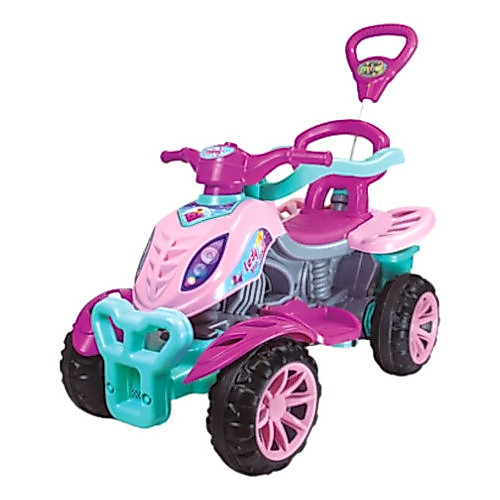Carrinho De Passeio Infantil Quadriciclo Lady Star Maral Cor Rosa