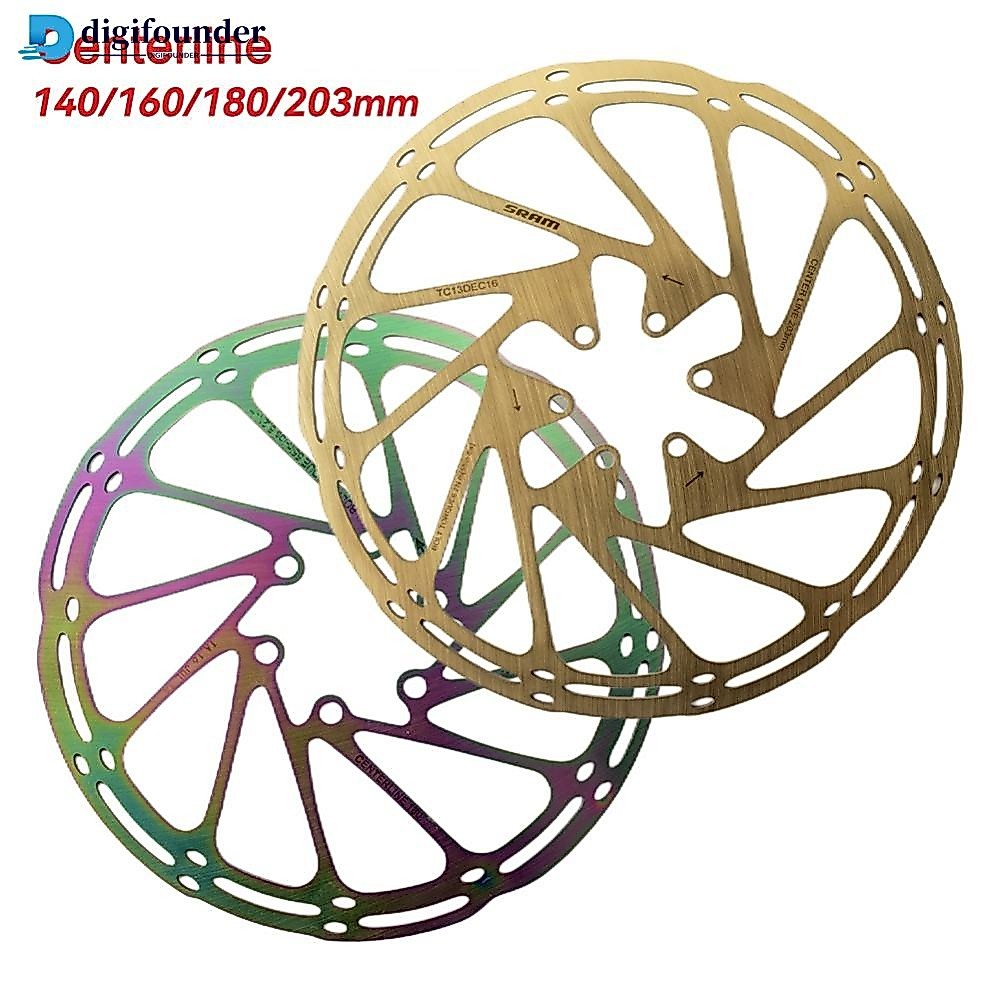 DIGIFOUNDER 140/160/180/203mm Rotor De Freio De Bicicleta De Aço Inoxidável Linha Central Peças De Disco Hidráulico Para