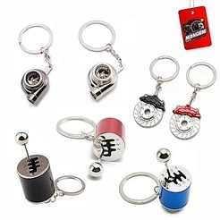 Chaveiro Turbina Alavanca Disco Automotivo Racing Carro - Mr Performance