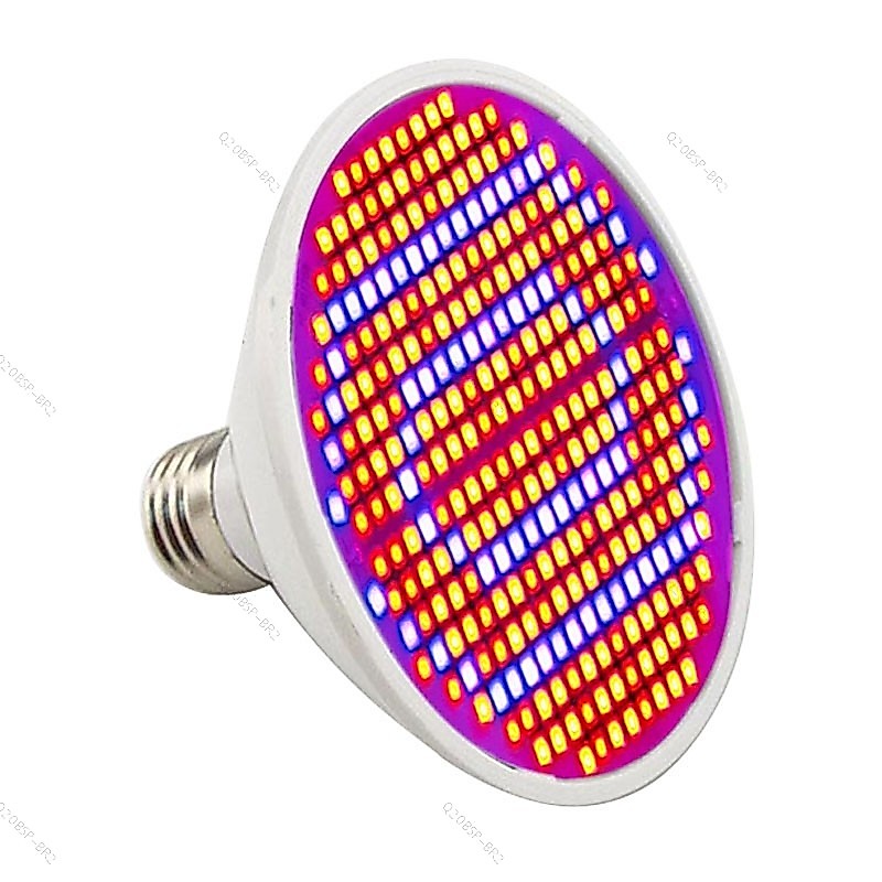 300LED Planta Cresce Luz Interior Flor Crescendo Lâmpada E27 Cultiva Growbox Estufa BR20B2