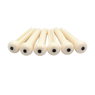 Kit Pino para Violão Aço 6 unidades Preto ou Branco