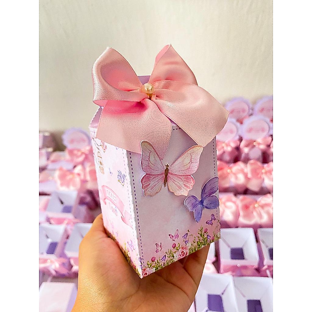 ENVIO RÁPIDO Caixa Milk Jardim das Borboletas/Jardim Encantado Personalizada | Lembrancinha Festa Infantil Aniversário