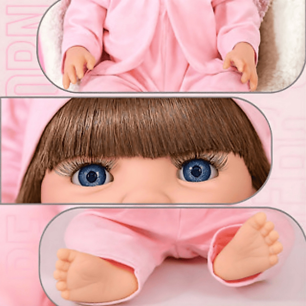 Bebê Reborn Realista Boneca Silicone Pode dar Banho Com Bolsa de Maternidade — foto 5