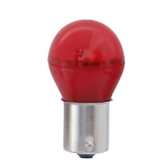 Lâmpada LED 1141 12V 3W 1 Polos - Vermelho
