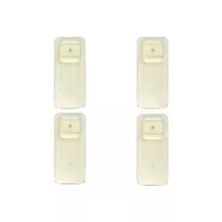 Kit 4 Travas Guia Plástica Isri Original Banco Caminhão Scania Iveco Volvo NTS