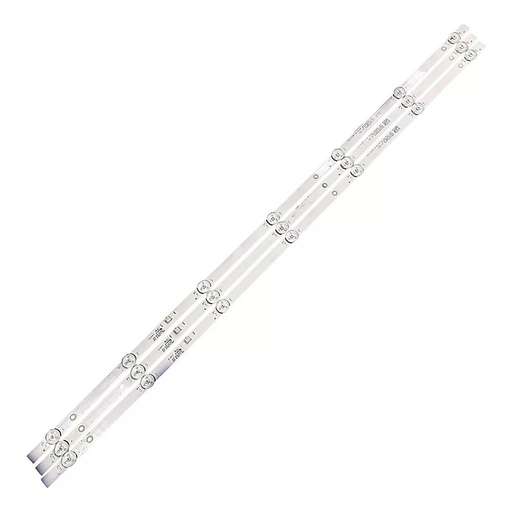 Kit c/ 3 Barras Led Compatível com TV Philco PTV40G60SNBL / PTV40G70N5CBLF / PTV40G71AGBL. Barras Novas com Envio Imediato.