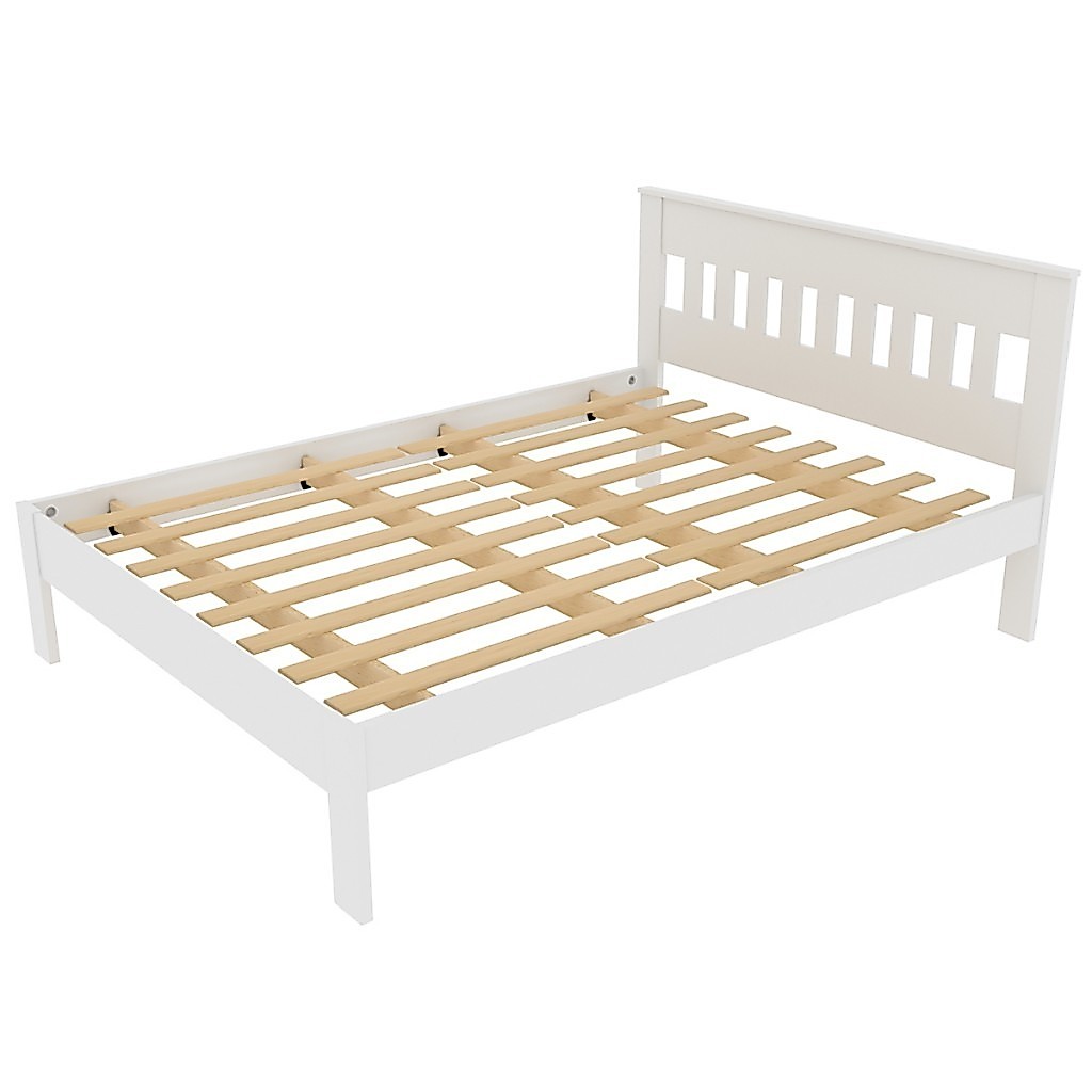 Cama de Casal Branco Cm8007 - Tecno Mobili · foto 2