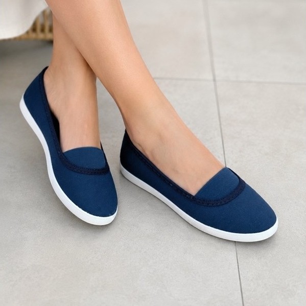Sapatilha Moleka com elastico Casual Feminina Elegante Leve Macio Confortável Resistente Acessível