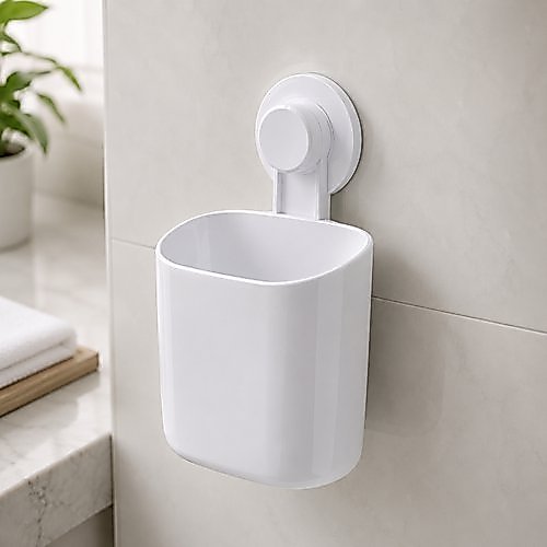 Suporte Multiuso Ventosa Adesiva Plástico 2kg Branco DELLO