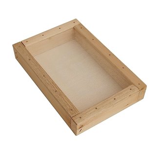 Peneira Artesanato Sustentavel Papel Mache 30x20cm Malha 1,2 Tela Papel Reciclavel