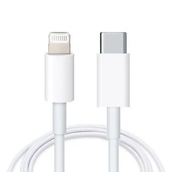 Cabo Carregador Iphone Lightning Usb-C Tipo C 1m USB de Carregamento Rápido/Dados para Iphone