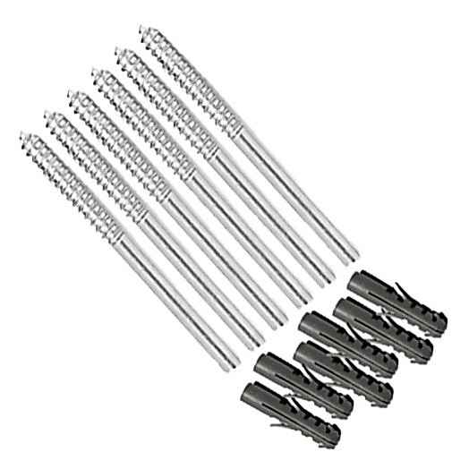 Suporte Invisíveis Para Prateleira apoio Estilo Flutuante Parafuso em Aço 110mm