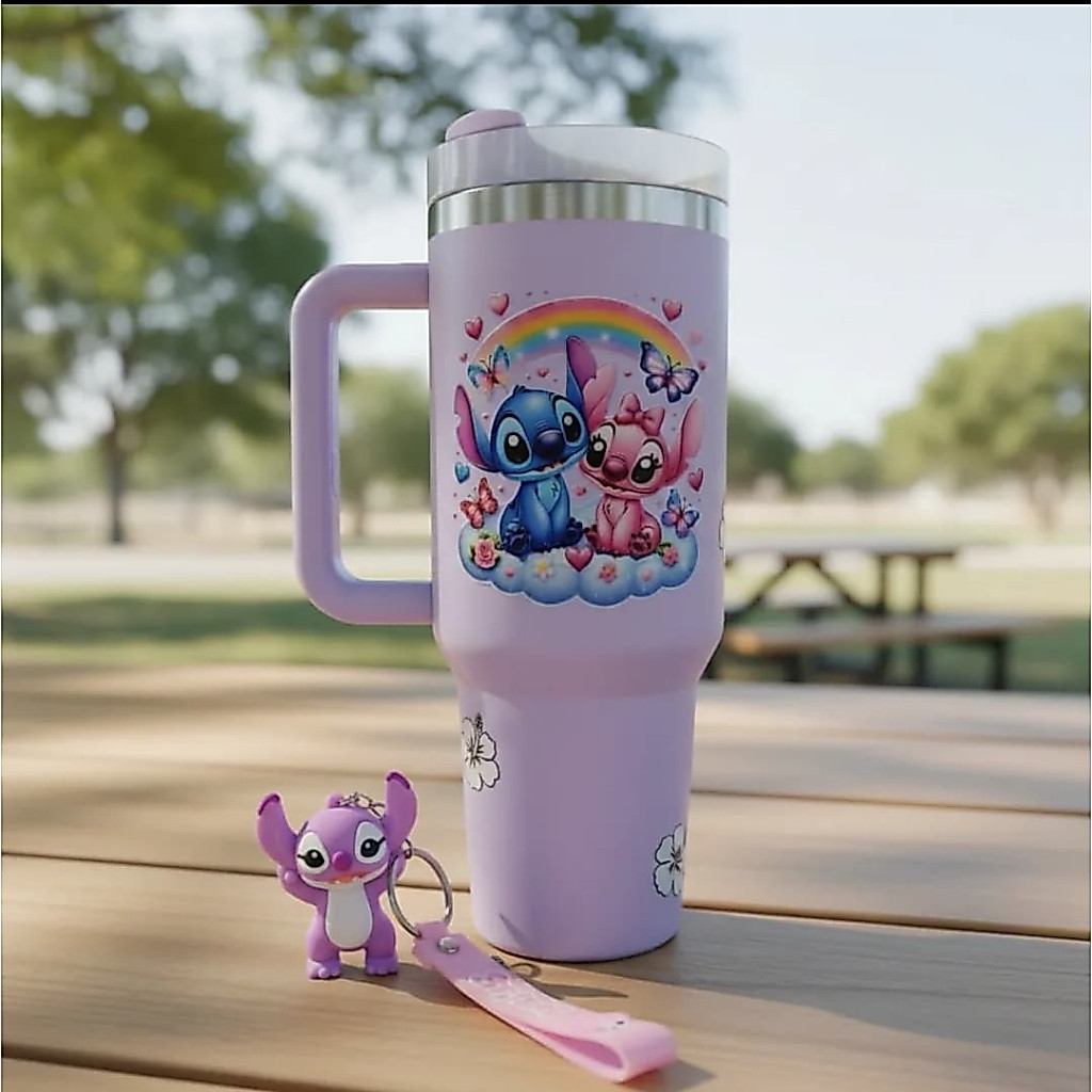 COPO TÉRMICO, JARRA, GARRAFA DE AGUA STITCH PRESENTE PROMOÇÃO 1200 ml PERSONALIZADOS GRAVAMOS O NOME ACHADINHOS SHOPEE